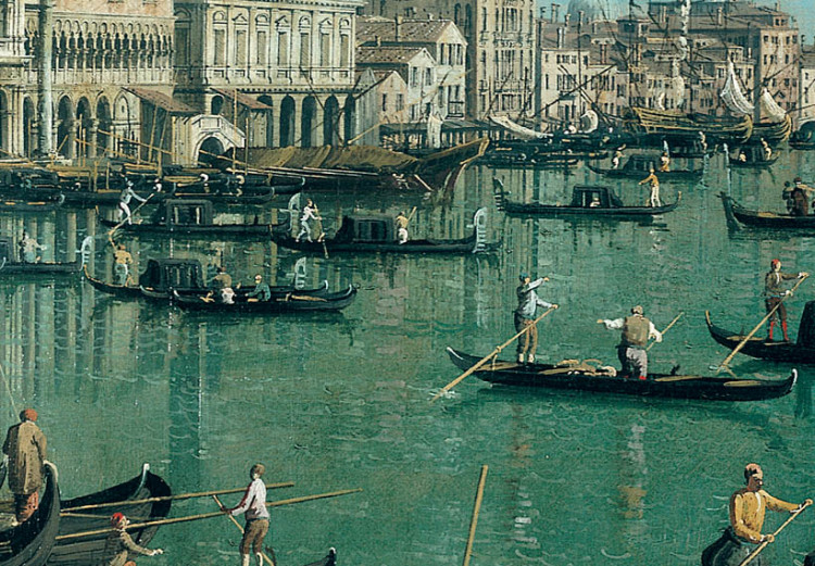 Tableau de maître L'entrée du Grand Canal et l'église de Santa Maria della Salute, à Venise 53017 additionalImage 3