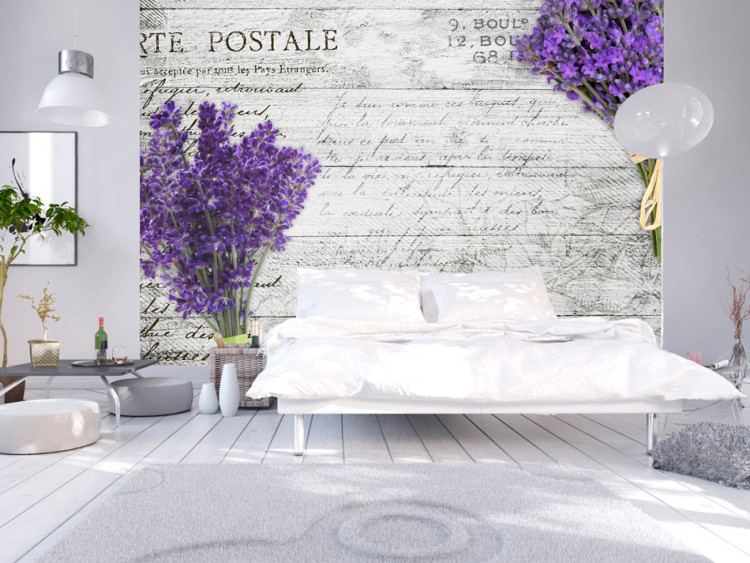 Mural de parede Lavender postcard 97017