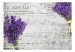 Mural de parede Lavender postcard 97017 additionalThumb 1
