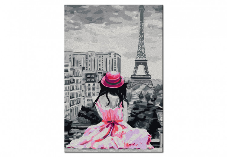 Cuadro para pintar por números París - vista de la Torre Eiffel 107127 additionalImage 6