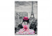 Obraz do malowania po numerach Paryż - widok na Wieżę Eiffla 107127 additionalThumb 6