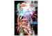 Obraz Kolorowa ekspresja (1-częściowy) pionowy 119227