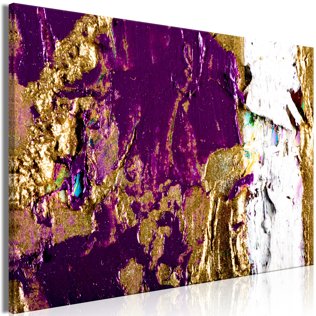 Schilderij Purple Wave [Large Format]