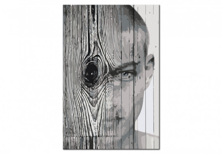 Måla med siffror Face in Wood 134627 additionalImage 5