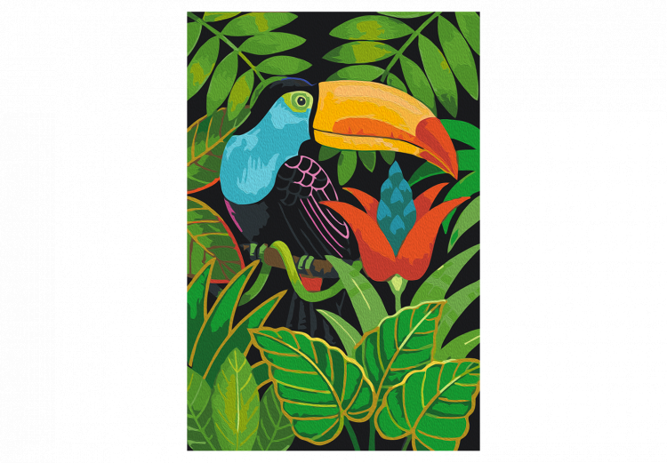 Paint by number Beautiful Toucan 135327 additionalImage 4