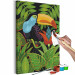 Måla med siffror Beautiful Toucan 135327 additionalThumb 3
