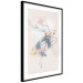 Wall Poster Linear Woman - Drawing of a Dancing Ballerina and Delicate Watercolor Stains 145127 additionalThumb 7