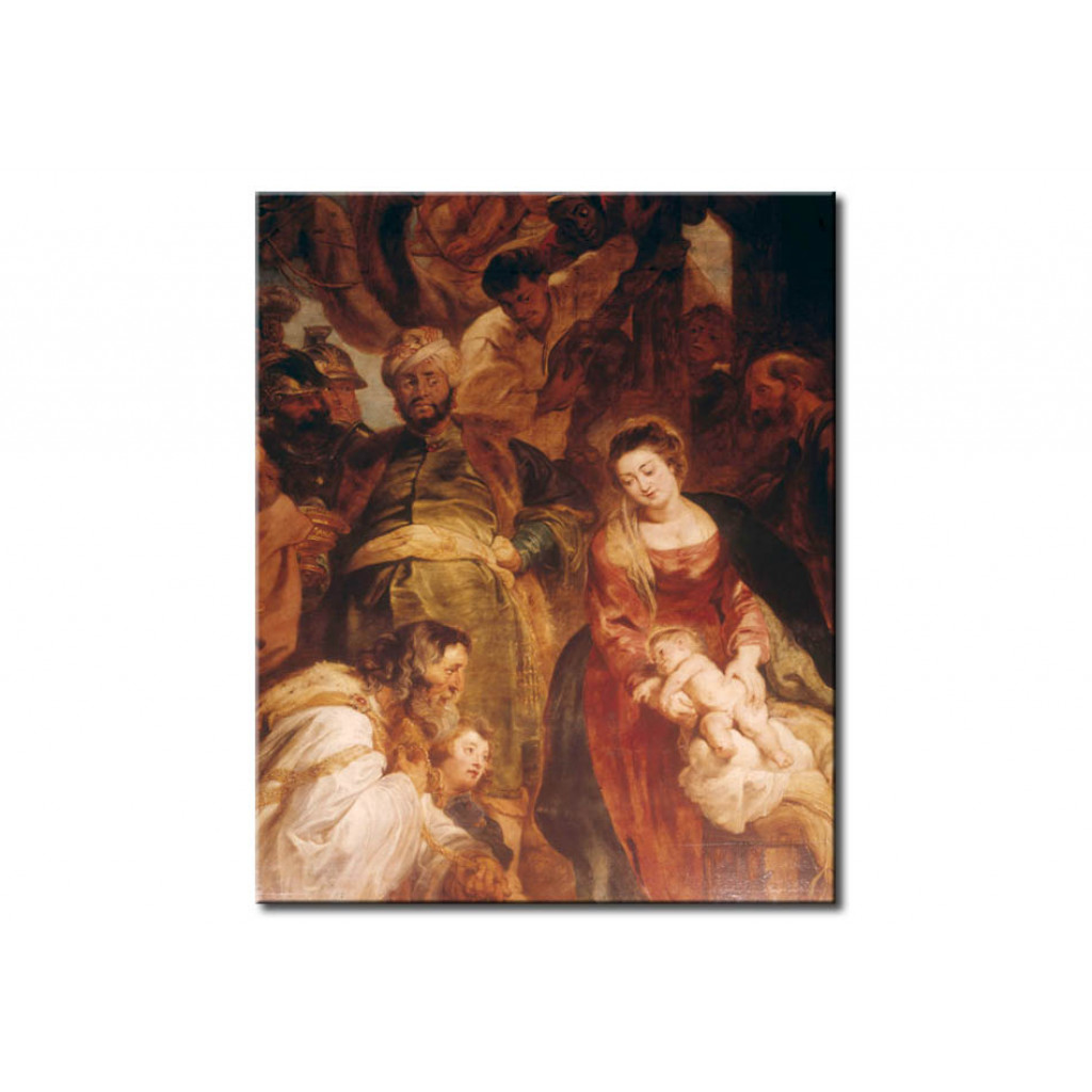 Schilderij  Peter Paul Rubens: Adoration Of The Kings