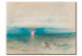 Kunstdruck Sonnenuntergang über dem Meer mit Knurrhähnen 52827