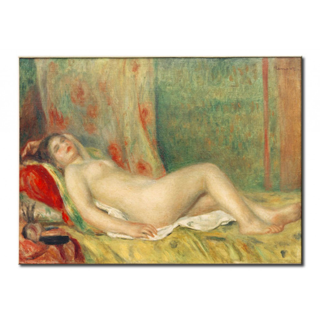 Schilderij  Pierre-Auguste Renoir: Ruhender Akt