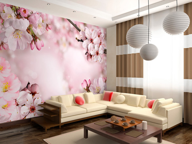 Wall Mural Spring Cherry Blossom
