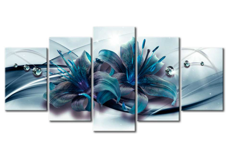 Acrylic Print  Blue Lily [Glass] 93727 additionalImage 2