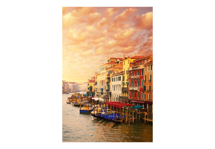 Wall Mural Urban architecture of Venice - colourful buildings under a sky with clouds 97227 additionalImage 1