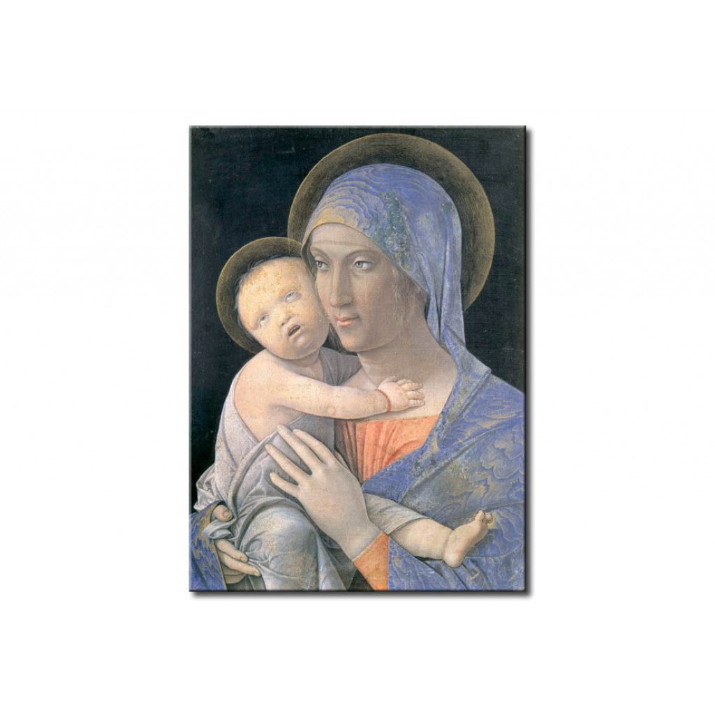 Reprodução Do Quadro Madonna And Child