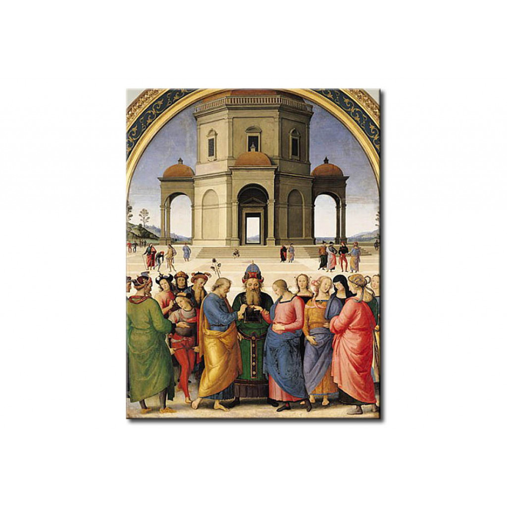 Schilderij  Pietro Perugino: The Marriage Of The Virgin