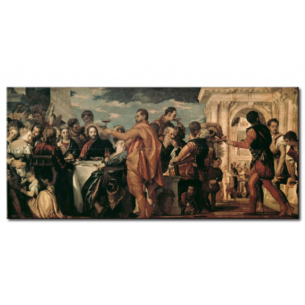 Schilderij  Paolo Veronese: The Wedding At Cana