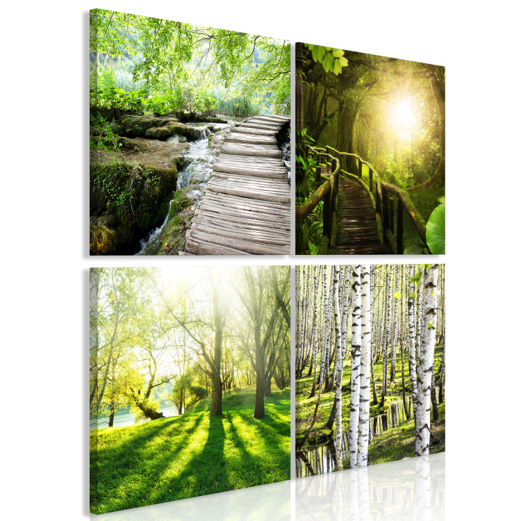 Canvas Print Four Days (4 Parts) 125637 additionalImage 2
