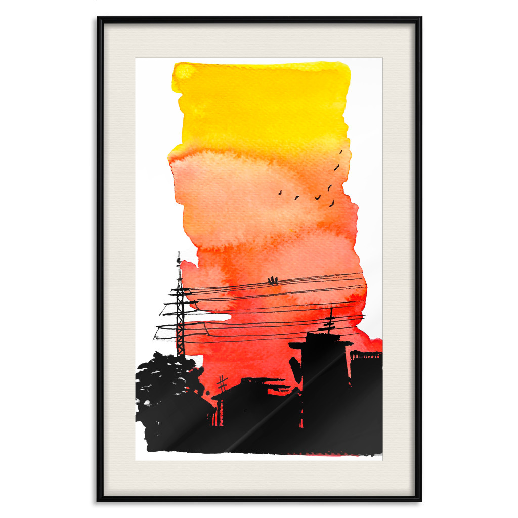 Cartaz Sunset Over The City [Poster]