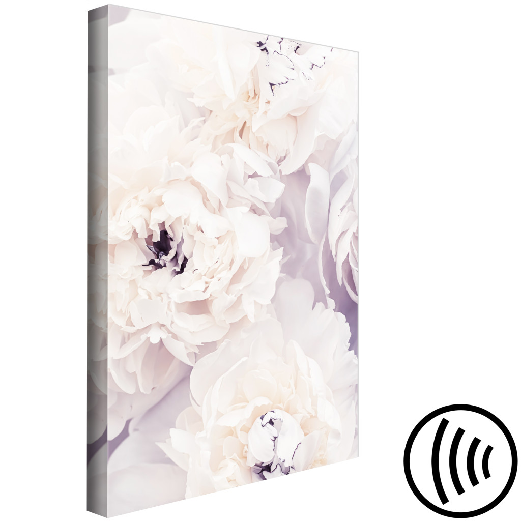 Obraz Kremowe Magnolie - Pastelowa Kompozycja Z Kwiatami W Stylu Boho