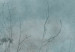 Carta da parati Astrazione invernale - alberi senza foglie nel colore blu 143937 additionalThumb 4