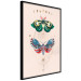 Poster Magic Insects - Geometric Esoteric Signs and Colorful Moths 146137 additionalThumb 6