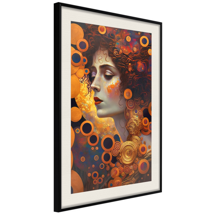 Cartel A Pensive Woman - A Portrait Inspired by the Works of Gustav Klimt 151137 additionalImage 9