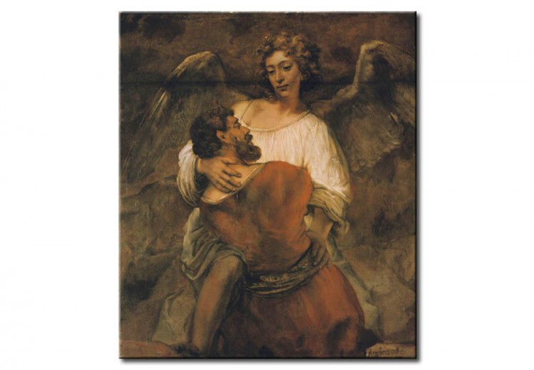 Tableau mural Bataille de Jacob avec l'Ange 50837