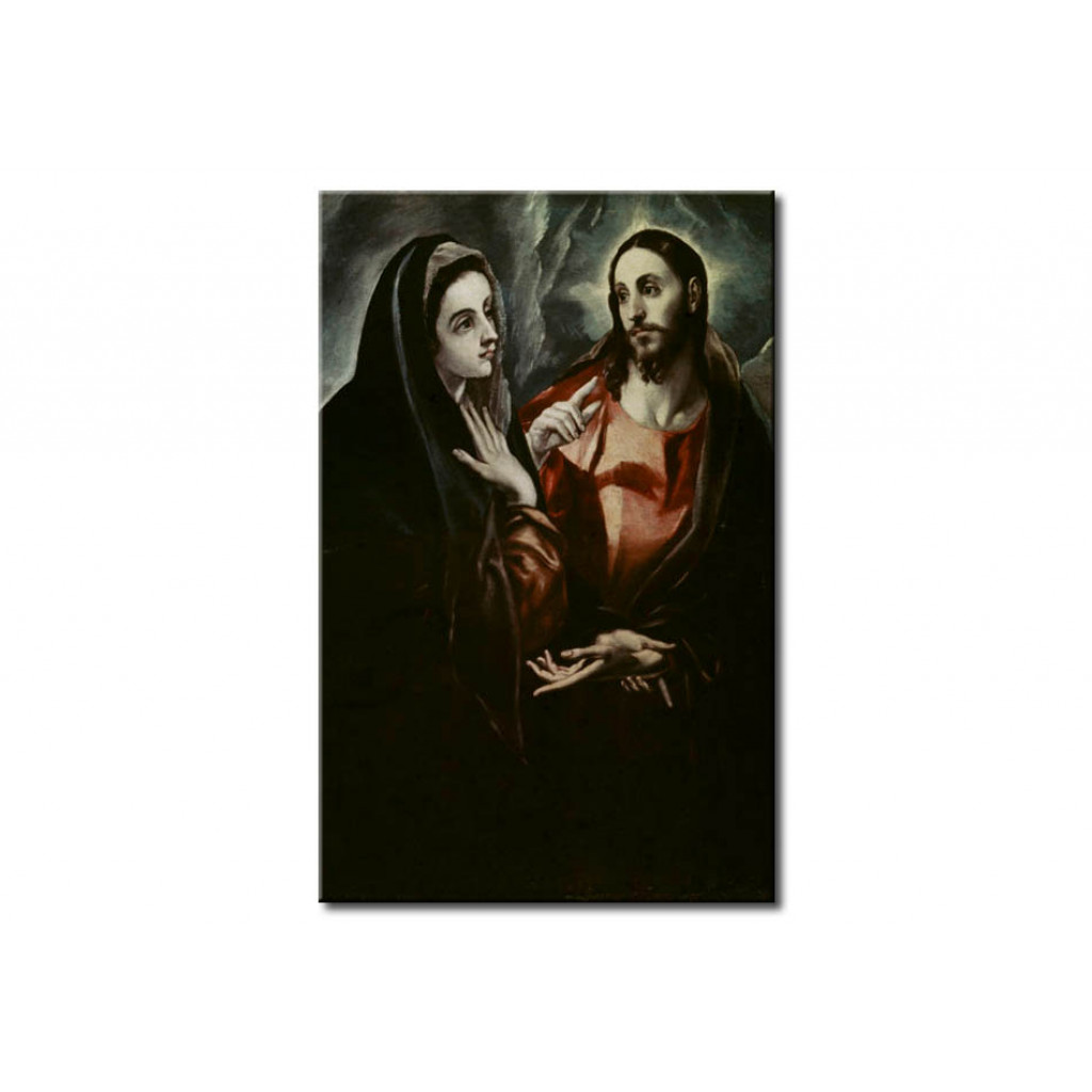 Schilderij  El Greco: Christ Bids Farewell To His Mother