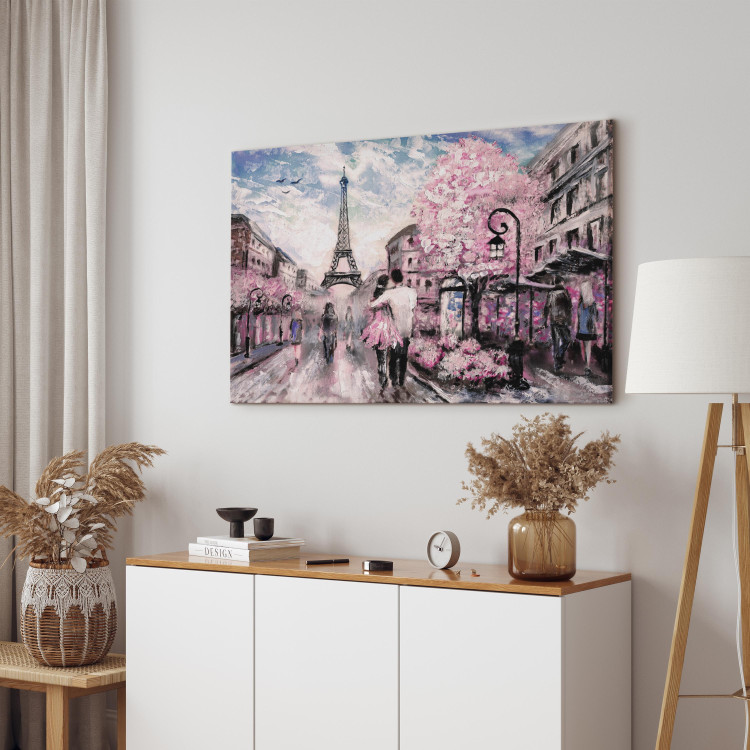 Canvas Art Print Pink Paris 95037 additionalImage 5