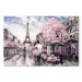 Canvas Art Print Pink Paris 95037