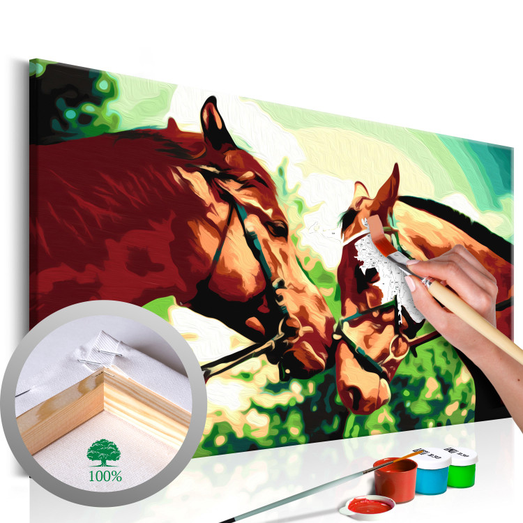 Paint by Number Kit Two Horses  107147
