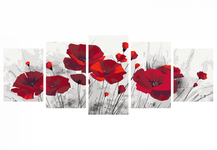 Paint by number Bloody Poppies 113747 additionalImage 6