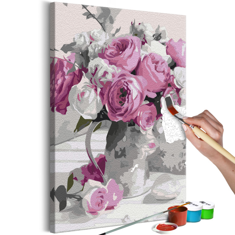 Paint by Number Kit Pink Bouquet 132047 additionalImage 3