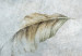 Fotomural decorativo Danza de plumas en el viento - un tema en tonos de gris 138447 additionalThumb 4