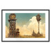Póster Clocks in a Desert Town - Surreal Brown Composition 151147 additionalThumb 26