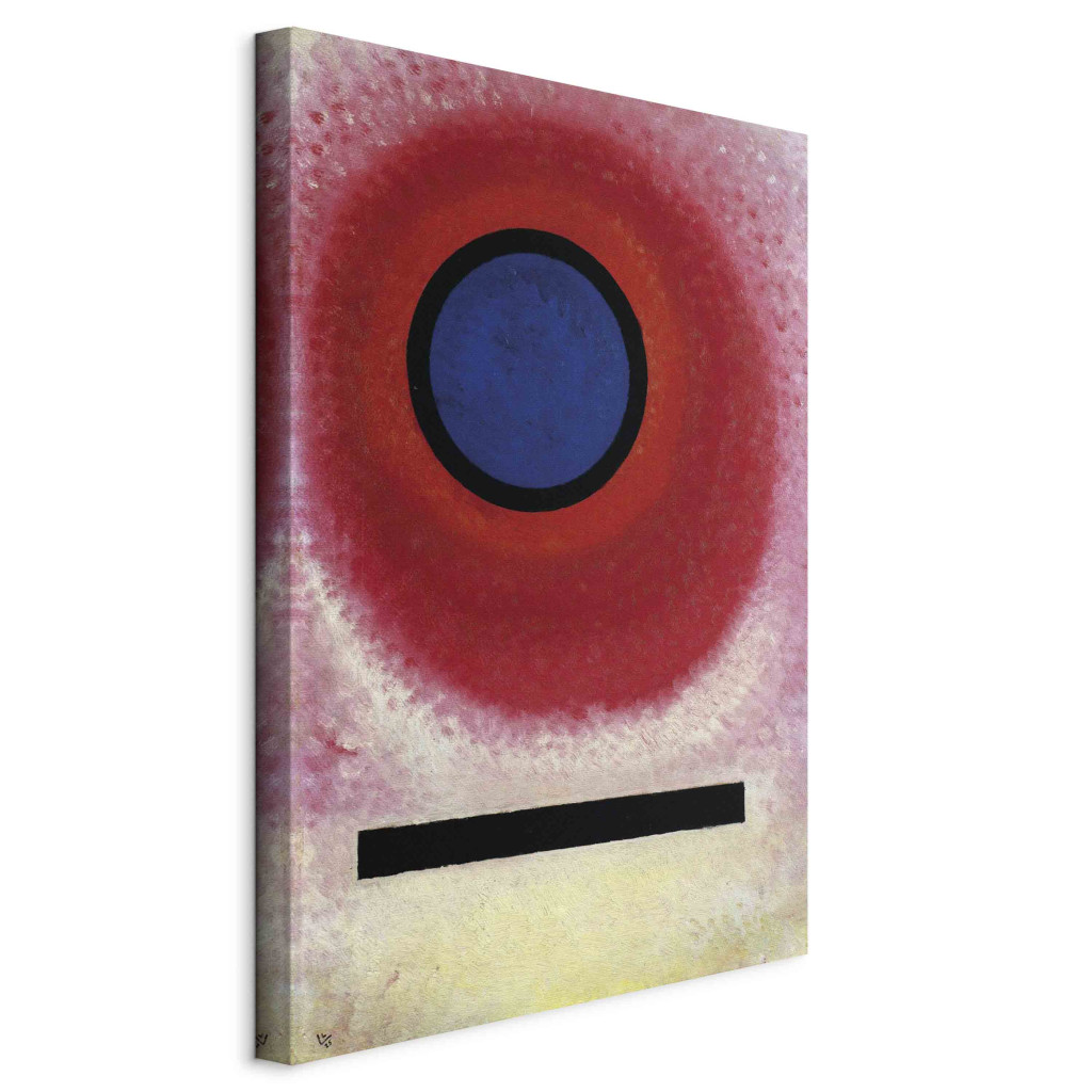 Duży Obraz XXL Niebieskie Koło - Wyrazista Kompozycja Wassily'ego Kandinsky'ego [Large Format]