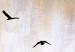 Bild auf Leinwand Die ersehnte Freiheit – Abstraktion mit fliehenden Vögeln 46647 additionalThumb 4