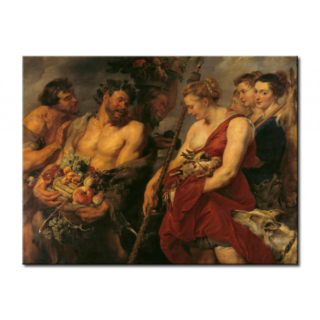 Schilderij  Peter Paul Rubens: Diana's Return From The Hunt