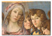 Tableau sur toile Marie avec l'enfant et six anges 51947