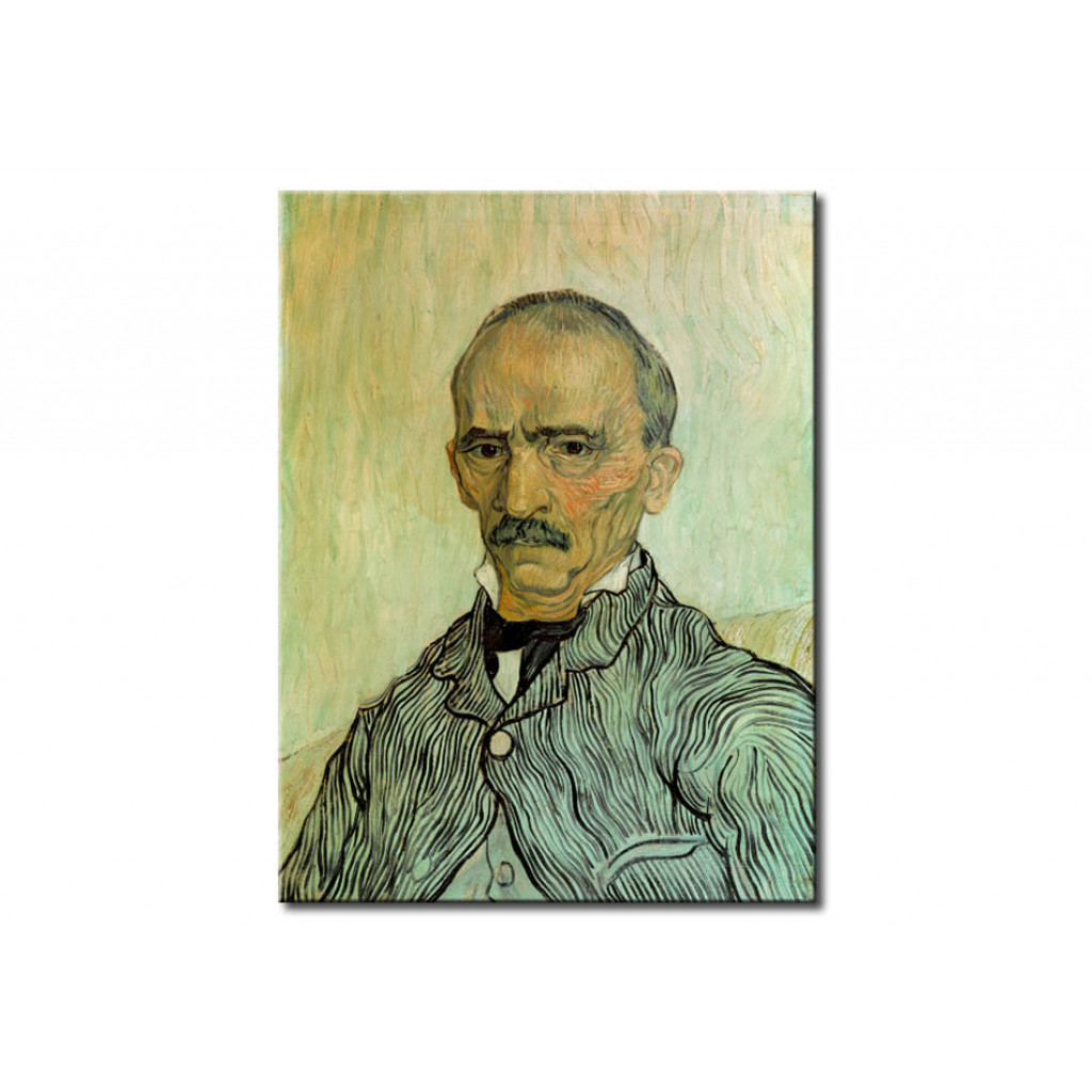 Schilderij  Vincent Van Gogh: Portait Of The Head Warden Trabuc In The Hospital Saint-Paul