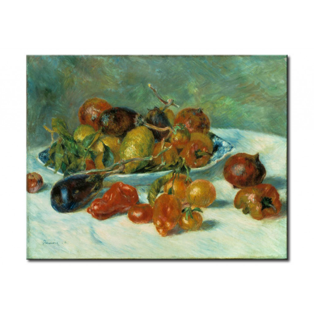 Schilderij  Pierre-Auguste Renoir: Les Fruits Au Midi