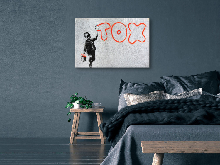 Canvas Art Print Toxic (1 Part) Wide 118757 additionalImage 3