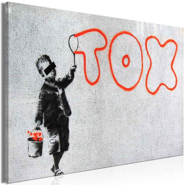 Canvas Art Print Toxic (1 Part) Wide 118757 additionalImage 2