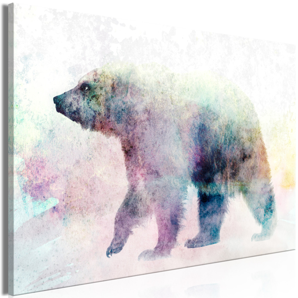 Duży Obraz XXL Samotny Niedźwiedź [Large Format]