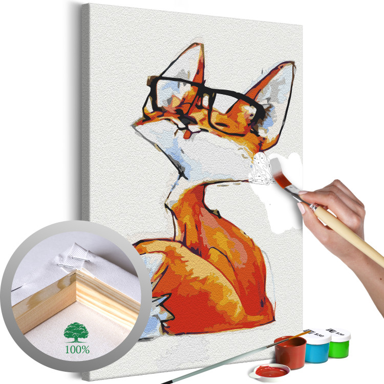 Painting Kit for Children Eyeglass Fox 134957