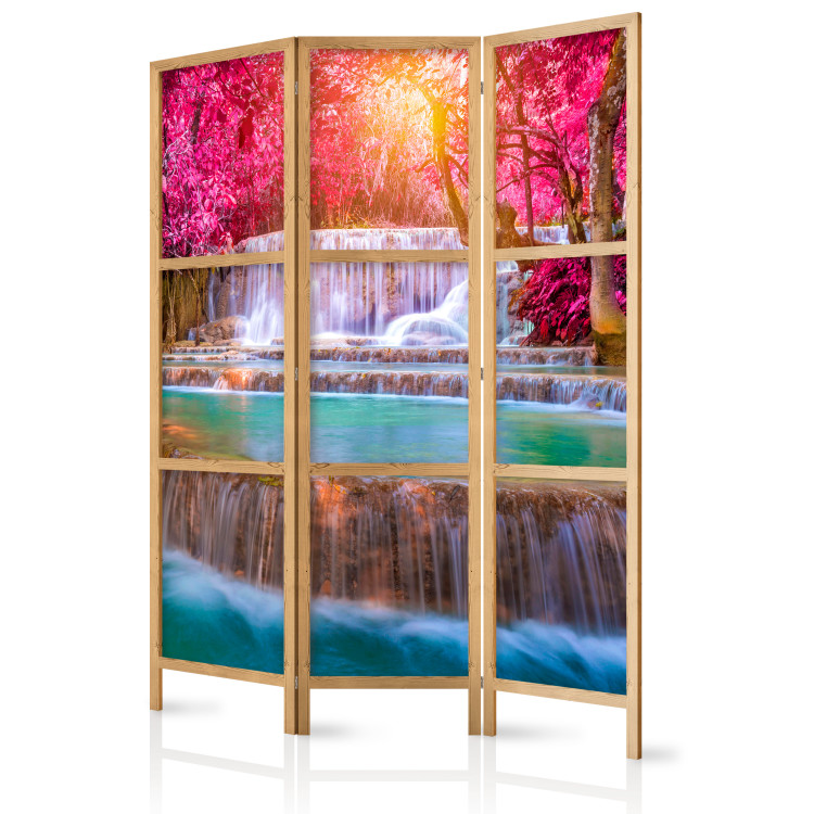 Biombo decorativo Pink Cascades [Room Dividers] Japanese 138657