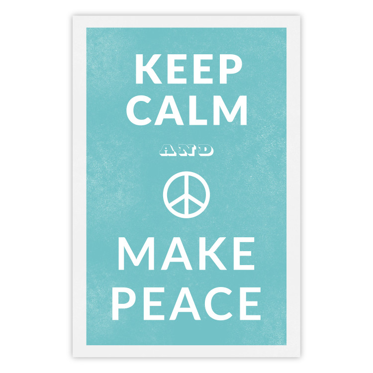 Poster Keep Calm Make Peace [Poster] 142457