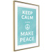Poster Keep Calm Make Peace [Poster] 142457 additionalThumb 9