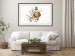 Wall Poster The Family of Ducks - Cute Painted Animals and Plants on the Background With Splashes 145757 additionalThumb 16
