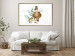 Wall Poster The Family of Ducks - Cute Painted Animals and Plants on the Background With Splashes 145757 additionalThumb 17